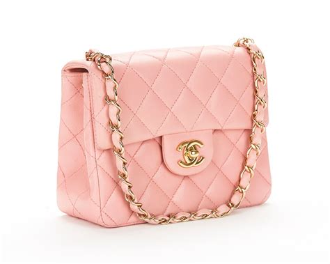 chanel mini flap bag with top handle pink|vintage chanel mini flap bag.